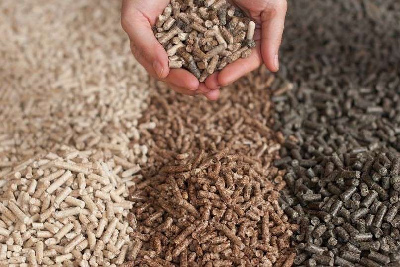 Pellets de biomasa